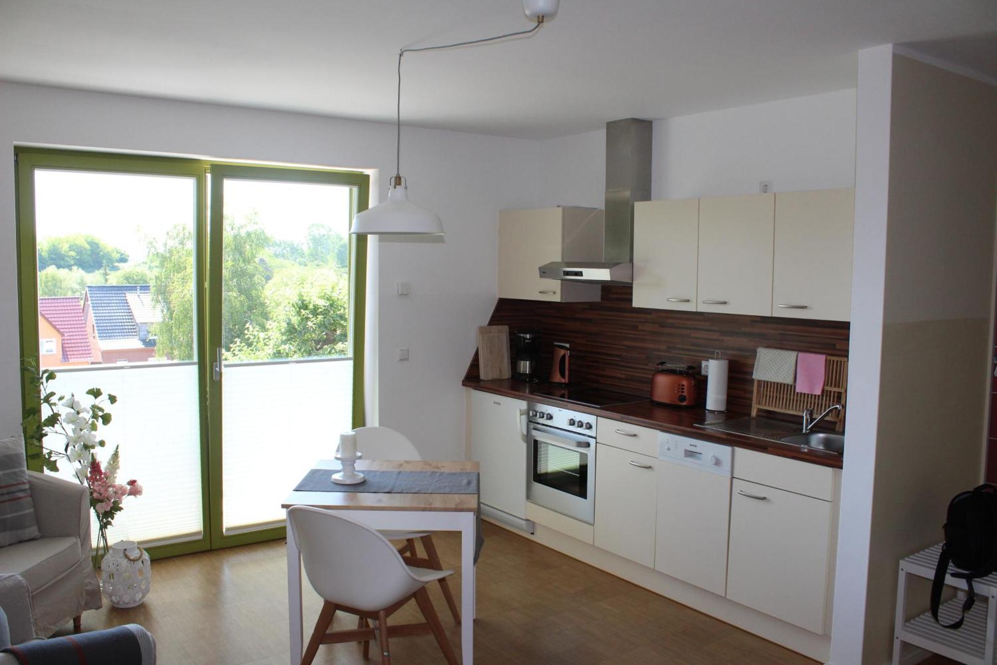 Appartamento Schwalbennest am Café Wunder Bar Bad Sulze Esterno foto